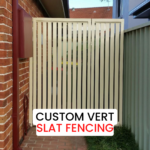 Custom Vert Slat Gates - Sydney