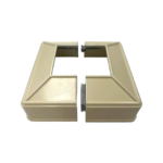 PoolSafe Post Cover - Split Cover -  50x50mm -  Cream