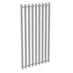 PoolSafe BARR Gate 975mmW x 1800mmH - Aluminium - White