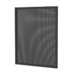 Perforated Gate  - 975x1200mm - BLACK
