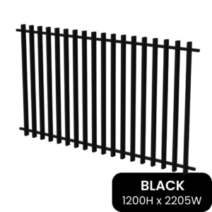 BARR Panel | 1200H x 2205W Black