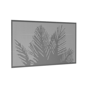 Perforated Panel - DIY Kit -  PALM MOTIF - 2000mmW x 1200mmH - MN - Method1